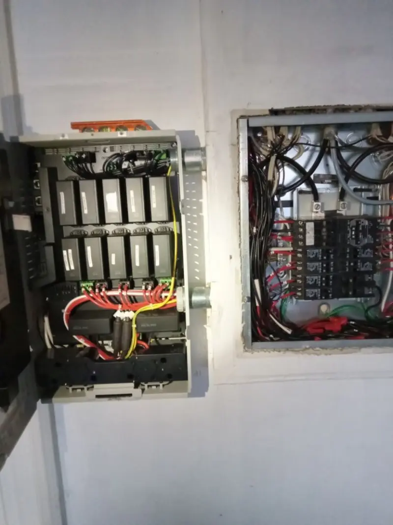 Electrical panel upgrade completed for Indoor Lighting Installation in Lower Chanceford